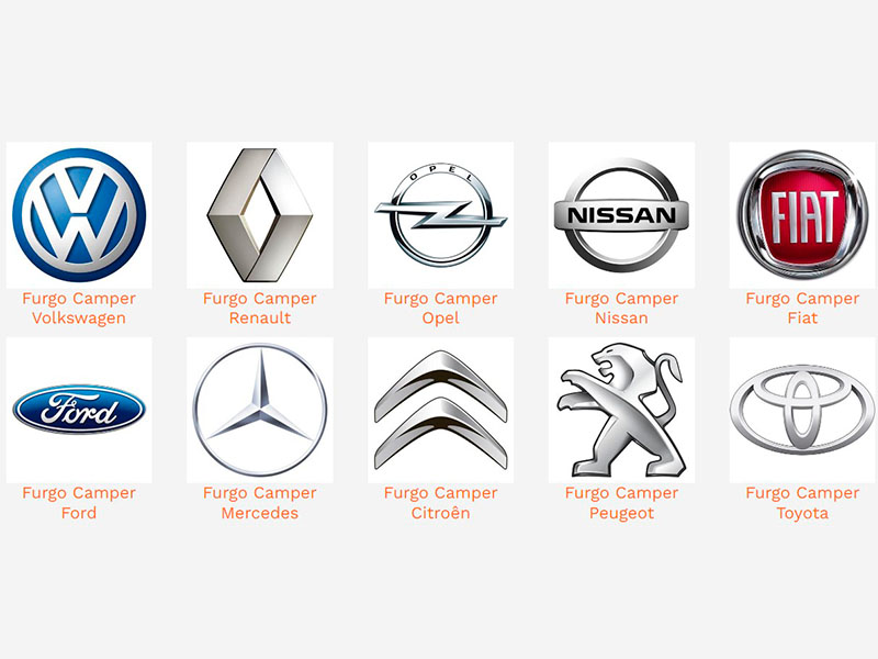 marcas furgonetas camper