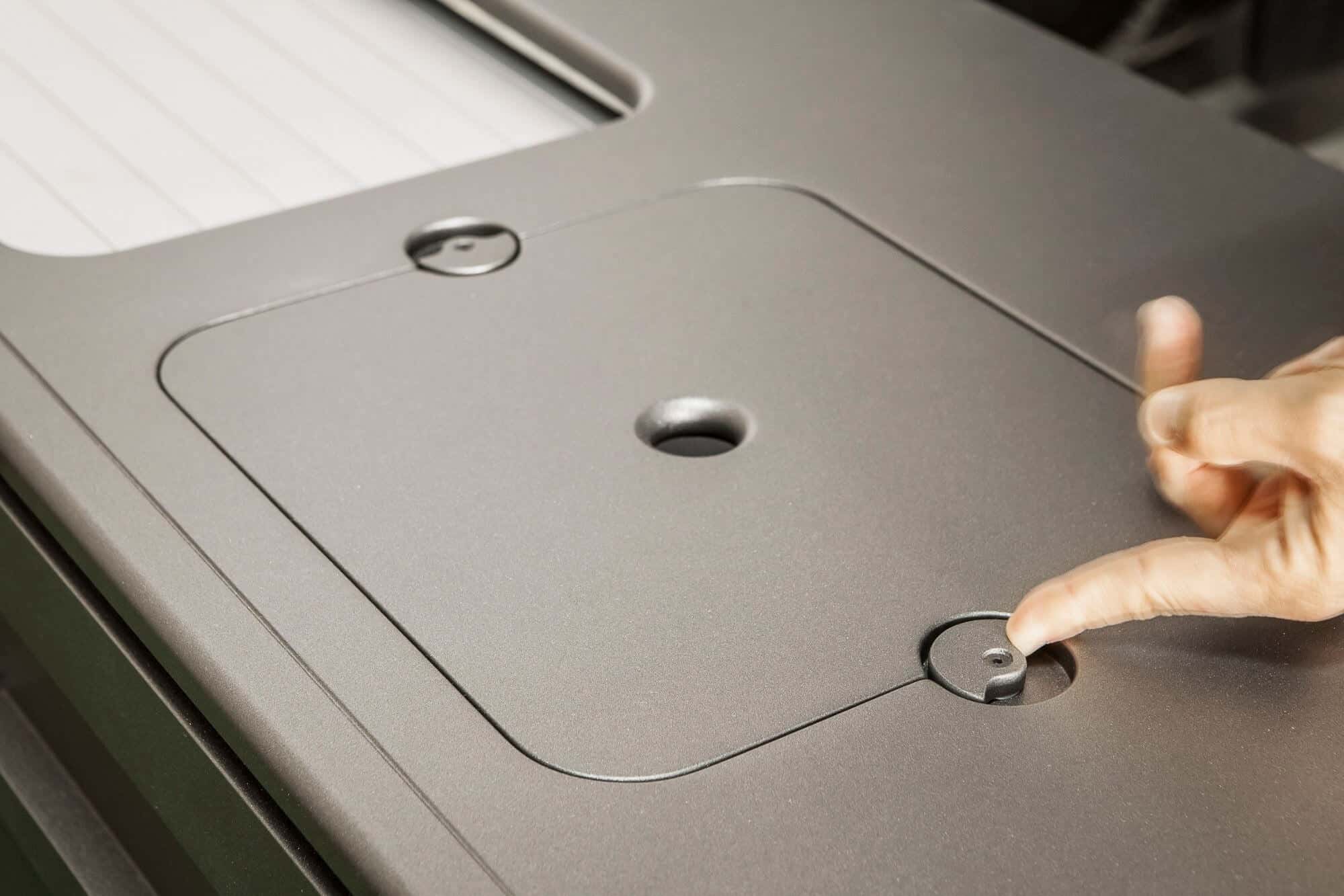 pestaña que se abre