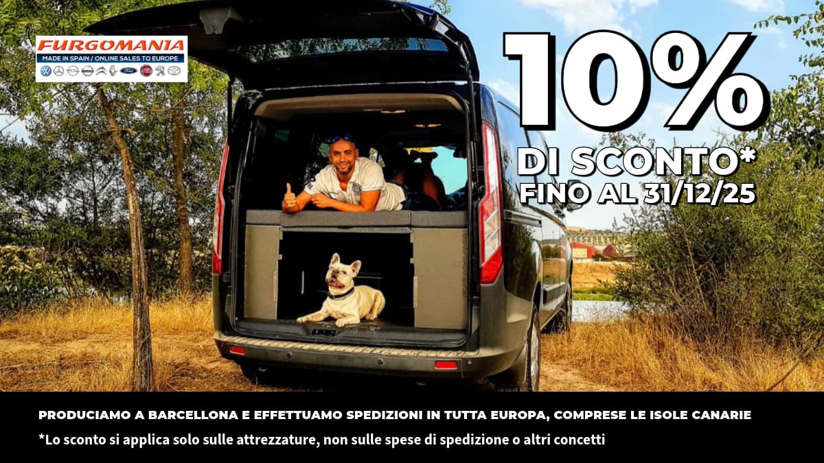 Furgone camperizzato fugomania